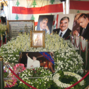 The Rafik Hariri memorial shrine. Photo: Wikimedia Commons