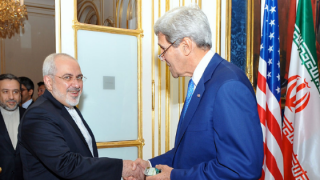 US Secretary of State John Kerry with his Iranian counterpart in nuclear negotiations, Foreign Minister Mohammad Javad Zarif. Photo: Wikimedia Commons