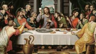 The last supper. Photo: Wikipedia