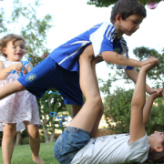 Israeli children playing in the park. Photo: Nati Shohat/Flash90