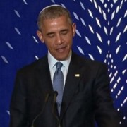 President Obama at Adas Israel. Photo: White House/screenshot