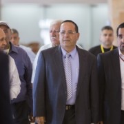 Likud MK Ayoub Kara arrives at a Likud party meeting at the Knesset on May 18, 2015. Photo: Yonatan Sindel/Flash90