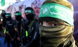 Members of the al-Qassam Brigades of Hamas on July 13, 2015. Photo: Abed Rahim Khatib / Flash90