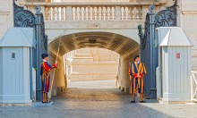 Swiss guards at the Vatican. Photo: Bigstock